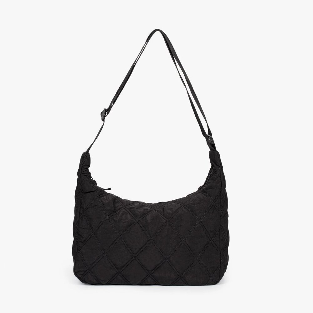 OLIVES Quilted Puffer Bag in Black
